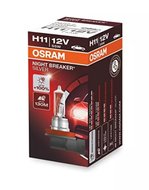 (TG. Scatola (1 lampada)) OSRAM NIGHT BREAKER LASER HB3, next generation, +150%