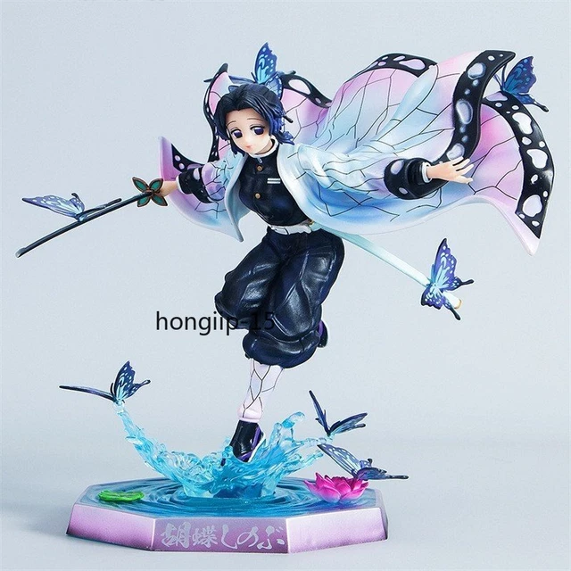 Demon Slayer: Figure Kimetsu No Yaiba Shinobu Kochou Anime Statue PVC 23CM Gift