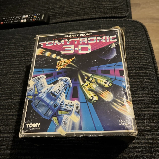 TOMYTRONIC 3D PLANET Zeon 1983 Tomy Vintage Handheld Game not