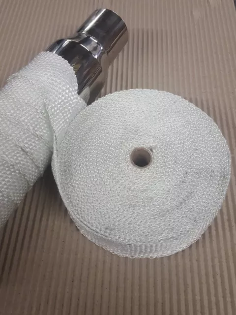 20 meter Exhaust Heat Wrap, Downpipe High Temp Insulating  Manifold 65ft Length