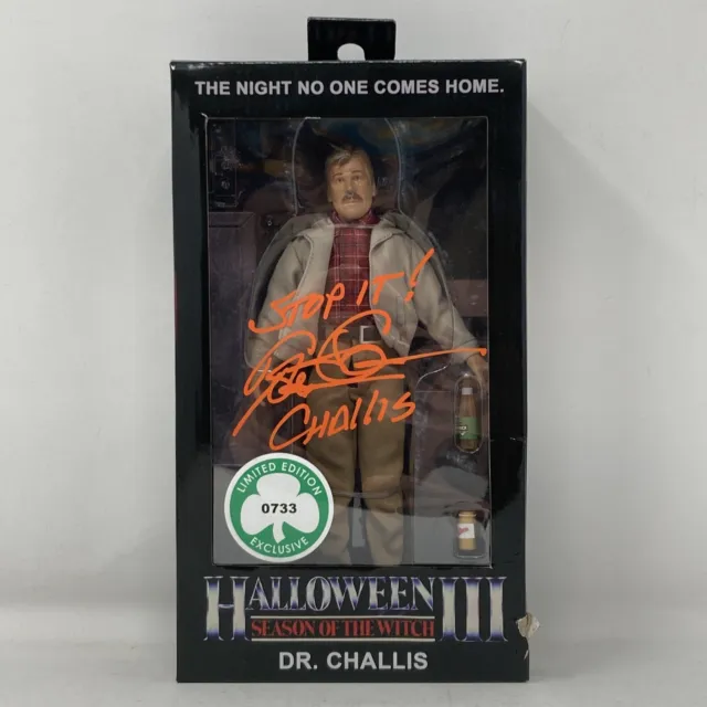 Halloween III NECA Limited Edition Dr. Challis Box Damage Signed Sealed (C6)