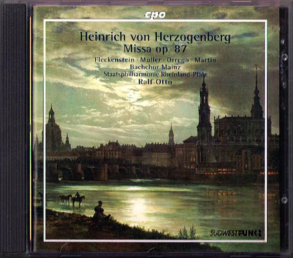 Heinrich von HERZOGENBERG 1843-1900 Missa e-moll Op.87 CPO CD Ralf Otto Messe