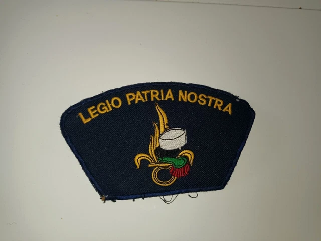 Patch Brodé Légion Étrangère 3D - Écusson Thermocollant 6 Cm - Logo France Broderie Renforcée