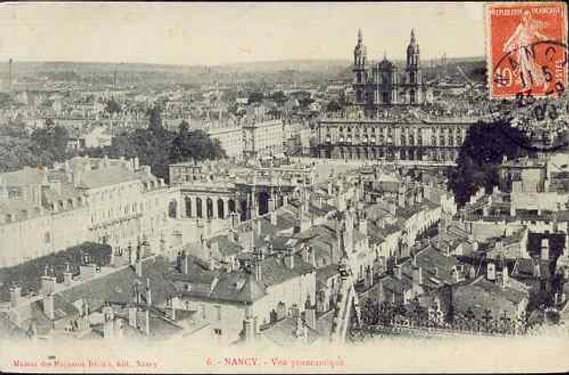 54 - cpa - NANCY - Vue panoramique