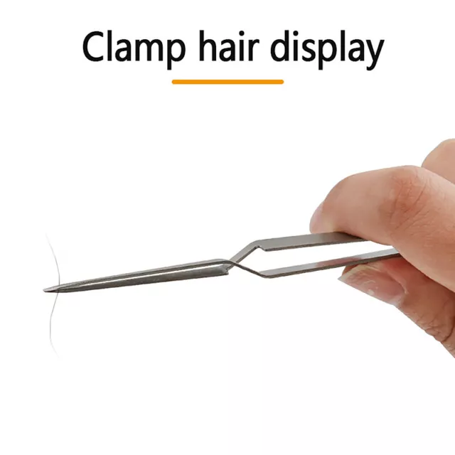 Reverse Contrast Tweezers Stainless Steel It Can Clamp Precision Parts Thicken