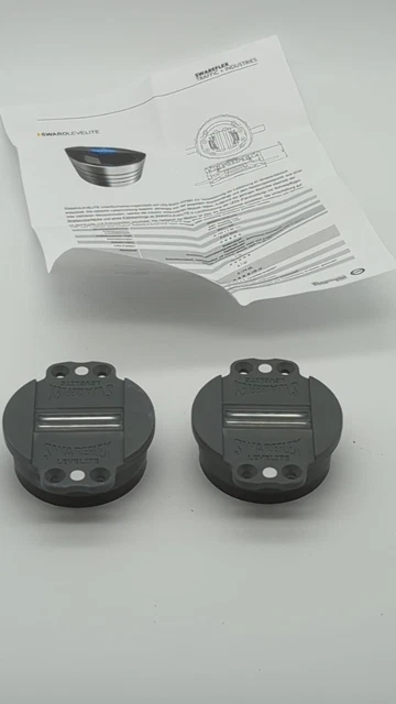 2 x pulsanti di marcatura pavimento sotterraneo Swaro Levelite base LED
