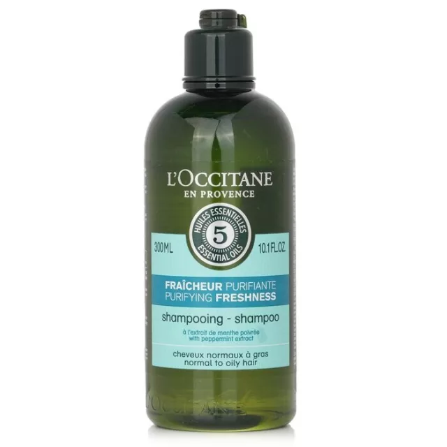 L'Occitane Aromachologie Purifying Freshness Shampoo (Normal to Oily Hair) 300ml