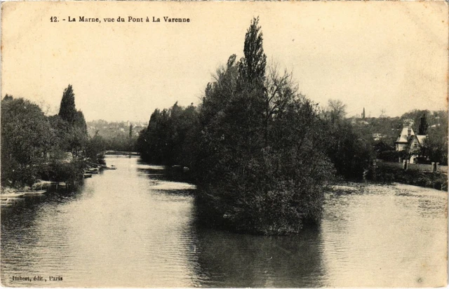 CPA La Varenne La Marne vue du Pont FRANCE (1339602)