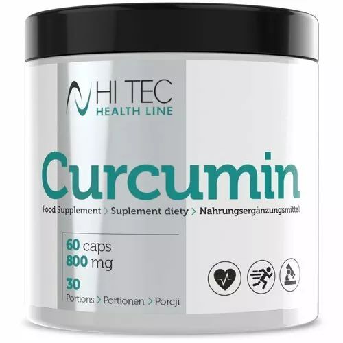 Hi Tec Nutrition - Health Line - Curcumin - Curcuma + Cholin + Piperin - 60 Kaps