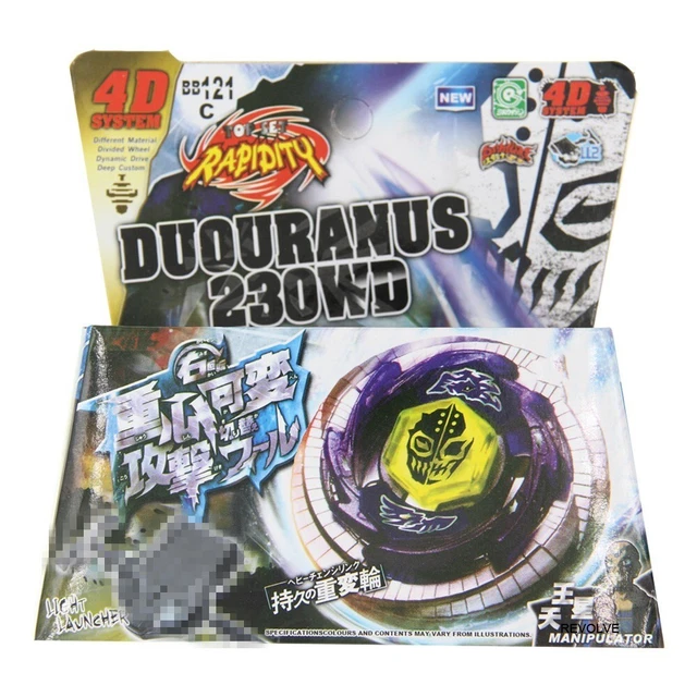 GENUINE Takara Tomy Diablo Nemesis X:D Beyblade BB-121 metal fury 4D STARTER SET