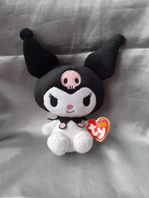 Ty Beanie Baby Hello Kitty KUROMI 7" Plush Sanrio