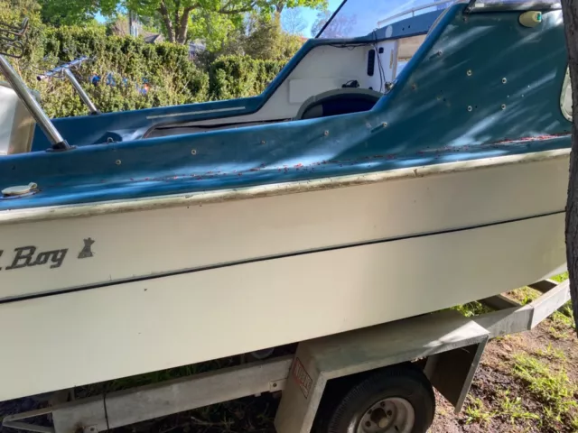 Fibreglass boat
