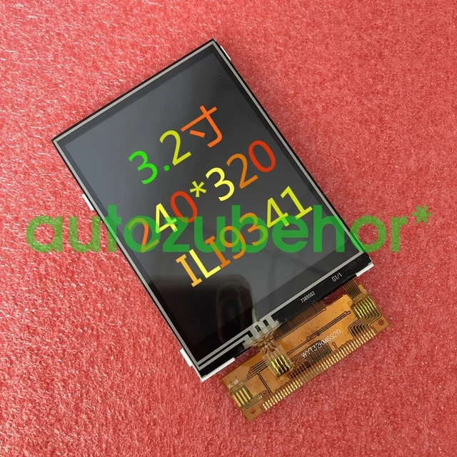 3.2 inch 240*320TFT LCD display with resistive touch ILI9341 MCU driver MCU8/16