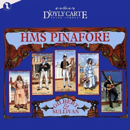 New D'oyly Carte Opera Gilbert & Sullivan: Hms Pinafore Double CD NEW