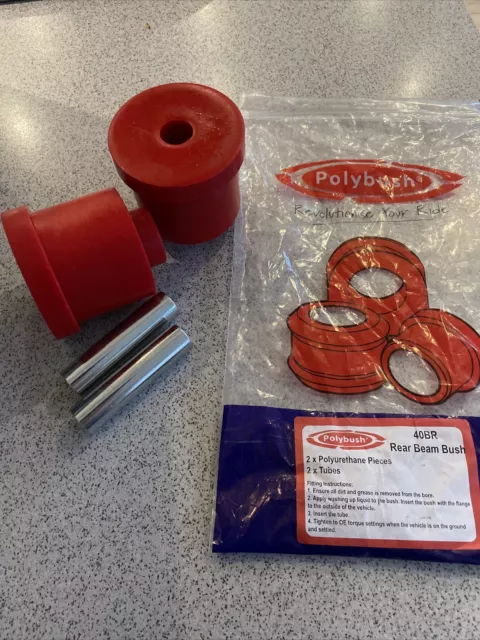 Polybush 40Br Fascio Fascio Posteriore Ford Fiesta Mk7 St B-Max Ecosport Rosso