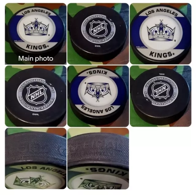 Los Angeles Kings Inglasco Nhl  Official Licensed Hockey Puck Made In Slovakia
