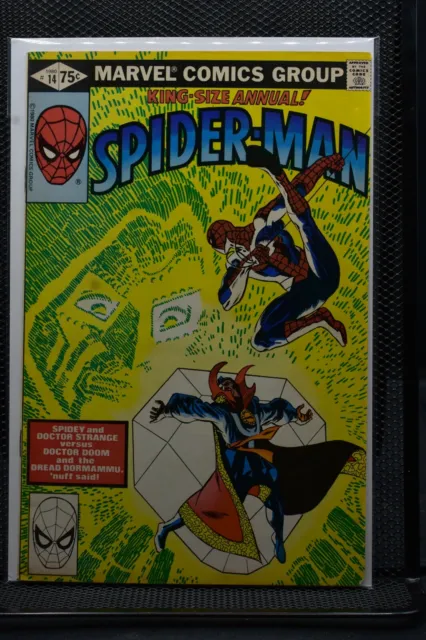 Amazing Spider-Man Annual #14 Direct Marvel 1980 King Size Dr Strange Doom 7.0