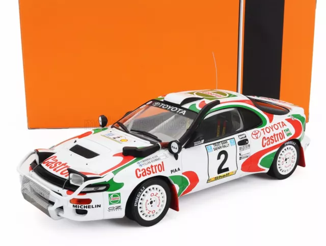 IXO-MODELS - 1/18 - TOYOTA - CELICA GT4 TURBO 4WD ST185 TEAM CASTROL N 2 mci