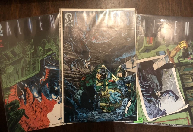 Aliens: 1988 Dark Horse Comics  Series 1,2,3  Vol. 1