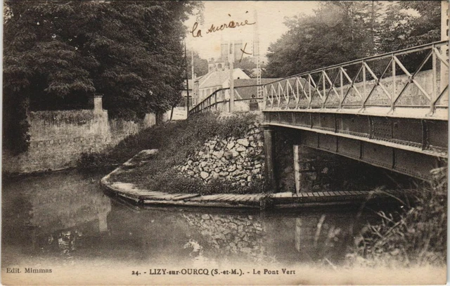 CPA Lizy sur Ourcq Place et Avenue de la Gare (1269047