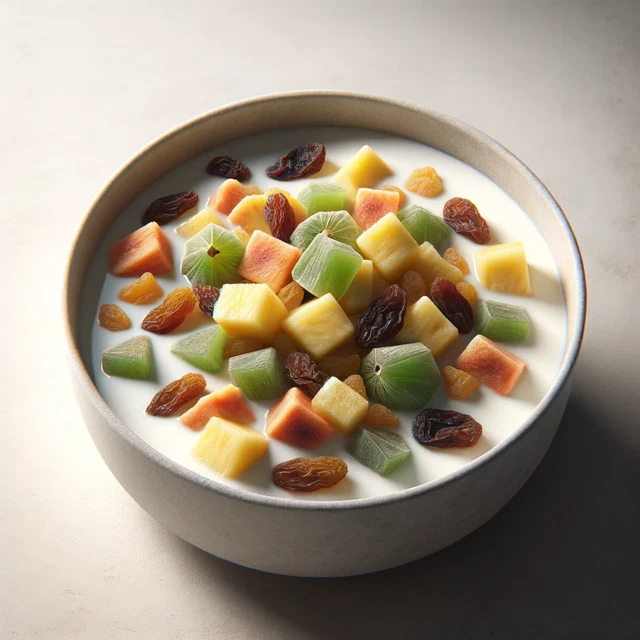 1kg MIX miscela di FRUTTA secca e disidratata naturale per la colazione sport S3