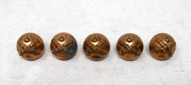 Collection Vintage De Boutons Anciens En Métal - Pour La Couture, Le DIY Ou La Décoration Rétro