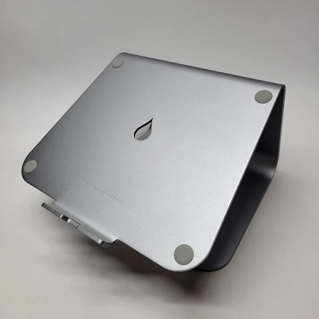Rain Design Mstand Laptop Stand Riser Desk Lap Silver Slip Resistant Tablet