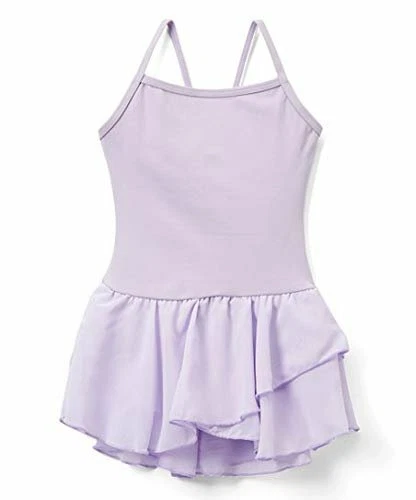 Elowel Kids Girls Basic Skirted Camisole Leotard (Size 2-14 Years) Multiple...