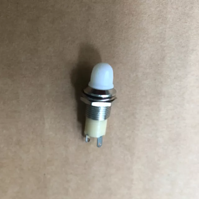 1Pcs Indicator light bulb 6.3V/0.1A White