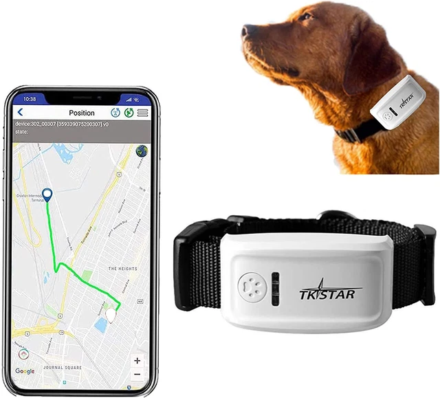 Pet GPS Tracker, Dog GPS Tracking and Pet Finder, the GPS Dog Collar Attachment,
