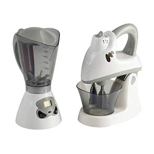 Appliances Mixer and Toy Blender Kids Kitchen Playset Realistic Designs Funct... Appliances Mixer and Toy Blender Kids Kitchen Playset Realistic Designs Funct...