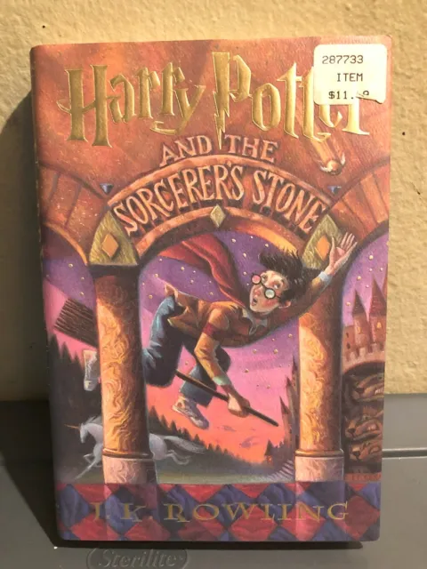 (1998) Harry Potter and the Sorcerer's Stone by J. K. Rowling HC 1st Ed 3rd Pr