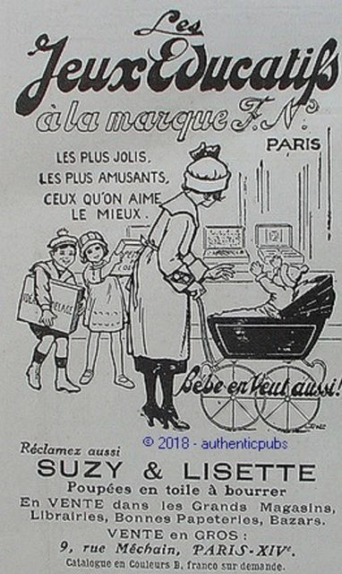 Poupée Suzy De Bella 50 Cm - Habillée D'origine - Années 1960 - Fabriquée En France