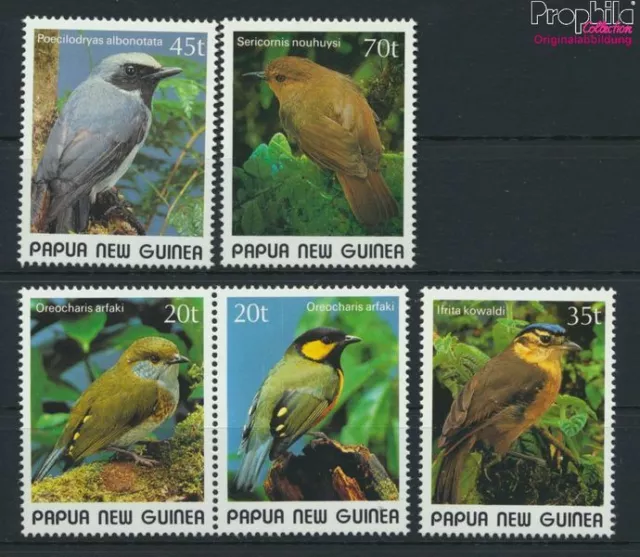 Papua-Guinea 597-598 Coppia, 599,600,601 (completa edizione) MNH 1989 Uccelli (9