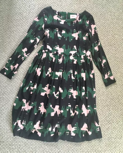 OBUS Print Dress. Size 2 AU12. Made in Melbourne, Australia. Multicoloured