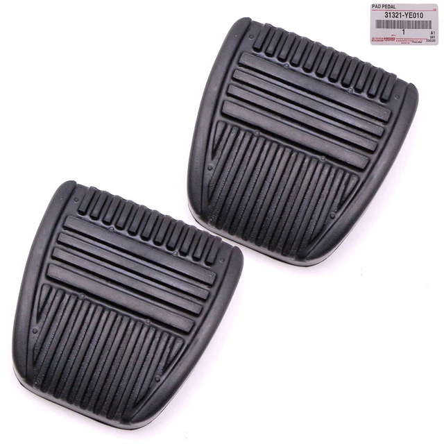 PAIR CLUTCH BRAKE Pedal Pad For Toyota Hilux RN30 AE100 Landcruiser