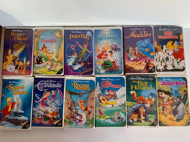 WALT DISNEY BLACK diamond vhs tapes $1.36 - PicClick CA