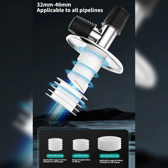 TOILET BATHROOM FLOOR Strainer Plug Drain ValvesOdorresistant Trap