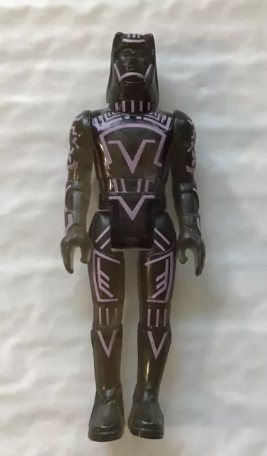 NECA Disney Tron SARK Action Figure w/Disc  BLACK VARIANT 2002  Loose