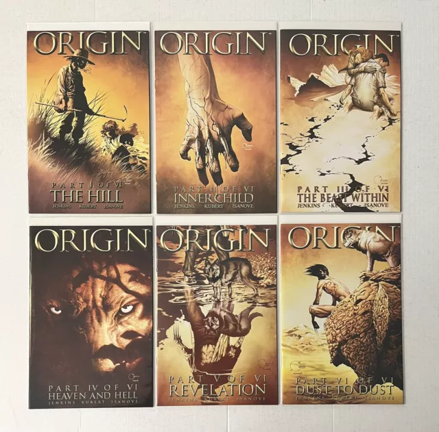 WOLVERINE: THE ORIGIN # 1-6 Marvel 2001 COMPLETE Mini-Series VFNM