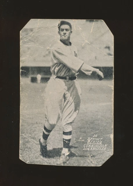 1928 ZEENUT (PCL) - BRUCE CUNNINGHAM (Los Angeles Angels) 1929-1932 ...