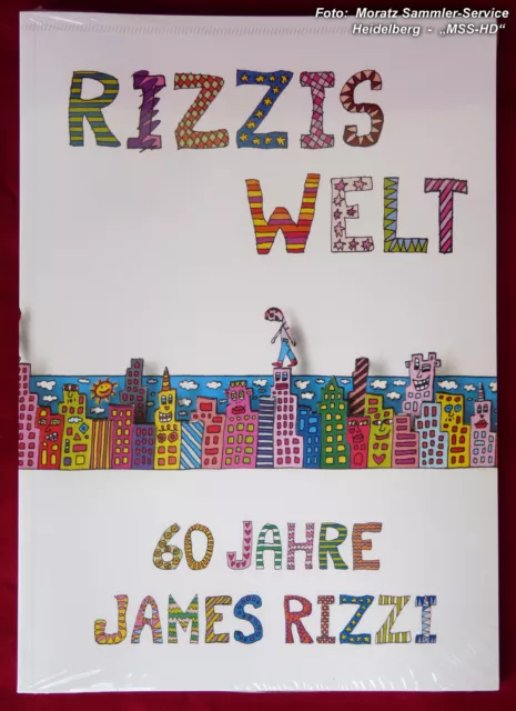 James Rizzi: BUCH, "RIZZIS WELT 60 Jahre", Bremen 2010, dt., NEU, eingeschweißt