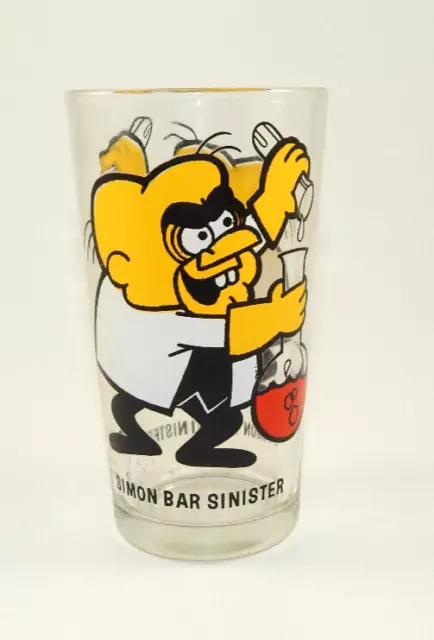 1970s Simon Bar Sinister Pepsi Collectors Series Glass Tumbler Leonardo TTV
