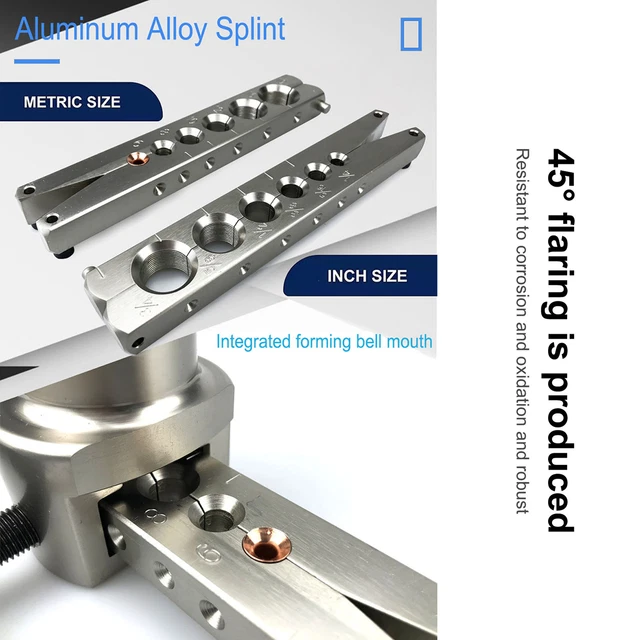 Strumento flaring tubo tubo 7 fori 3/16 pollici 5/16 pollici 3/8 pollici 1/2 pollici 5/8 pollici 3/4 pollici GSA