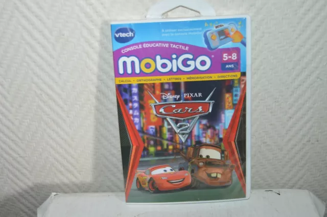 Jeu Educatif Pour Console Mobigo Cars Disney  5-8 Ans By Vtech Calcul Lettre ...