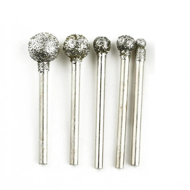 Fresa Punte per Trapano Rotondo Palla Set 45mm Diamante Perforazione Durevole