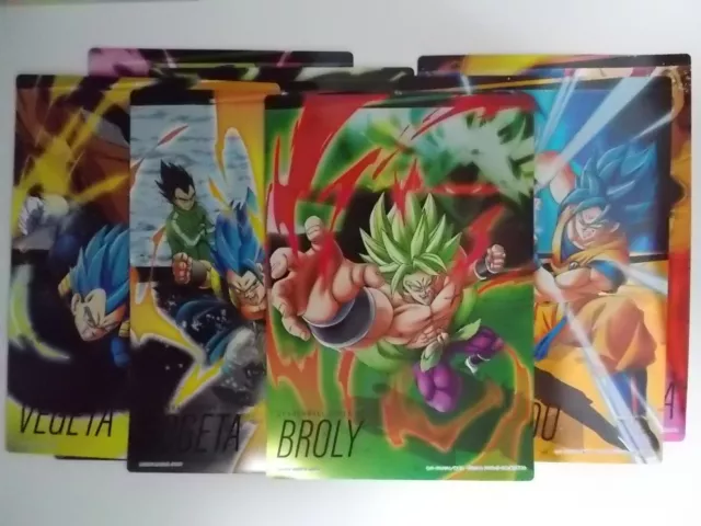 Dragon Ball Super Poster Broly Movie Vegeta Goku Vegeto Blue 12inx18inches