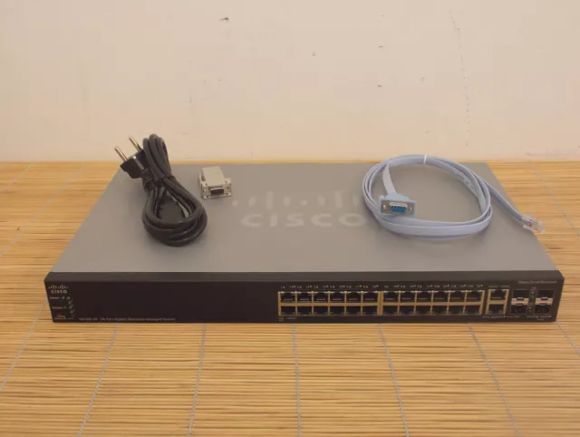 Cisco SG500-28-K9 Stackable Managed 28x Port GIGABIT Switch