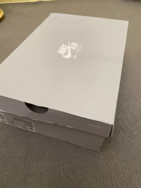 Nike air force outlet shoe box