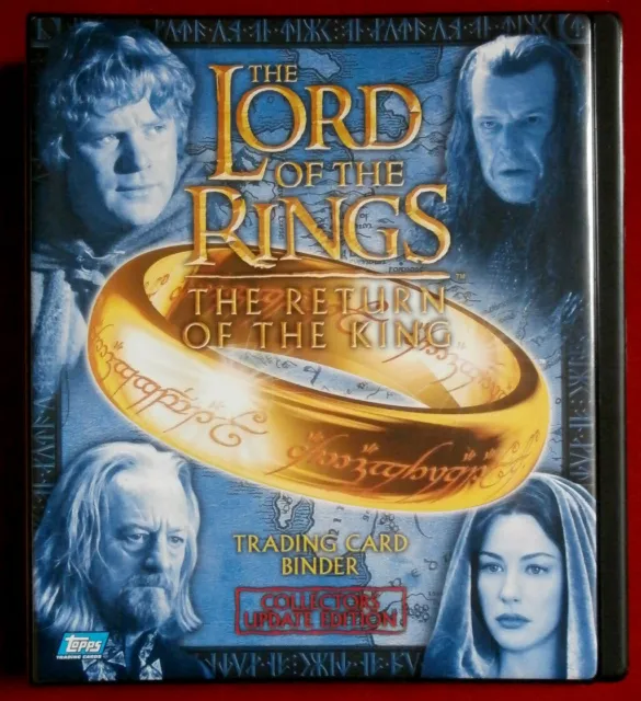 LORD OF THE RINGS - RETURN OF THE KING - Official Update Trading Card Binder